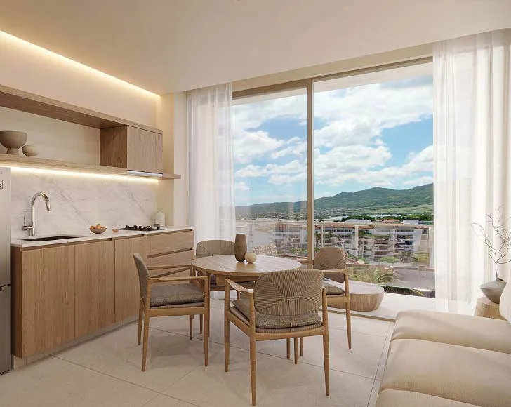 Render modelo 45 m2